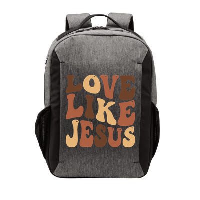 Christian Love Like Jesus Melanin Black History Vector Backpack