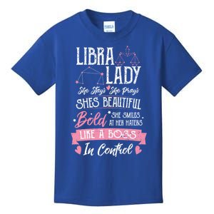 Cute Libra: Libra Lady Astrology Great Gift Kids T-Shirt