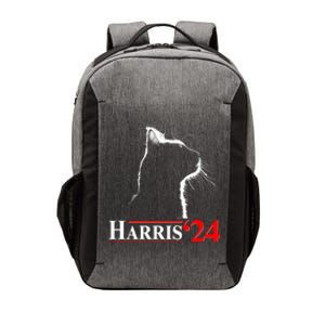 Cat Lady Ladies For Kamala Harris 2024 Vector Backpack