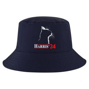 Cat Lady Ladies For Kamala Harris 2024 Cool Comfort Performance Bucket Hat