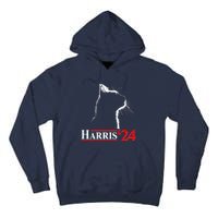 Cat Lady Ladies For Kamala Harris 2024 Tall Hoodie