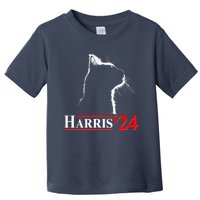 Cat Lady Ladies For Kamala Harris 2024 Toddler T-Shirt