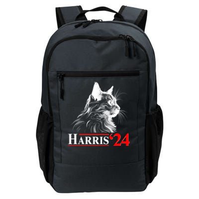 Cat Lady Ladies For Kamala Harris 2024 Daily Commute Backpack