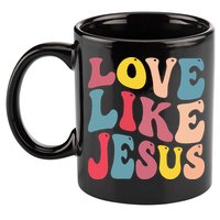 Christian Love Like Jesus 11oz C Handle Ceramic Mug