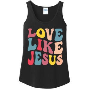 Christian Love Like Jesus Ladies Essential Tank