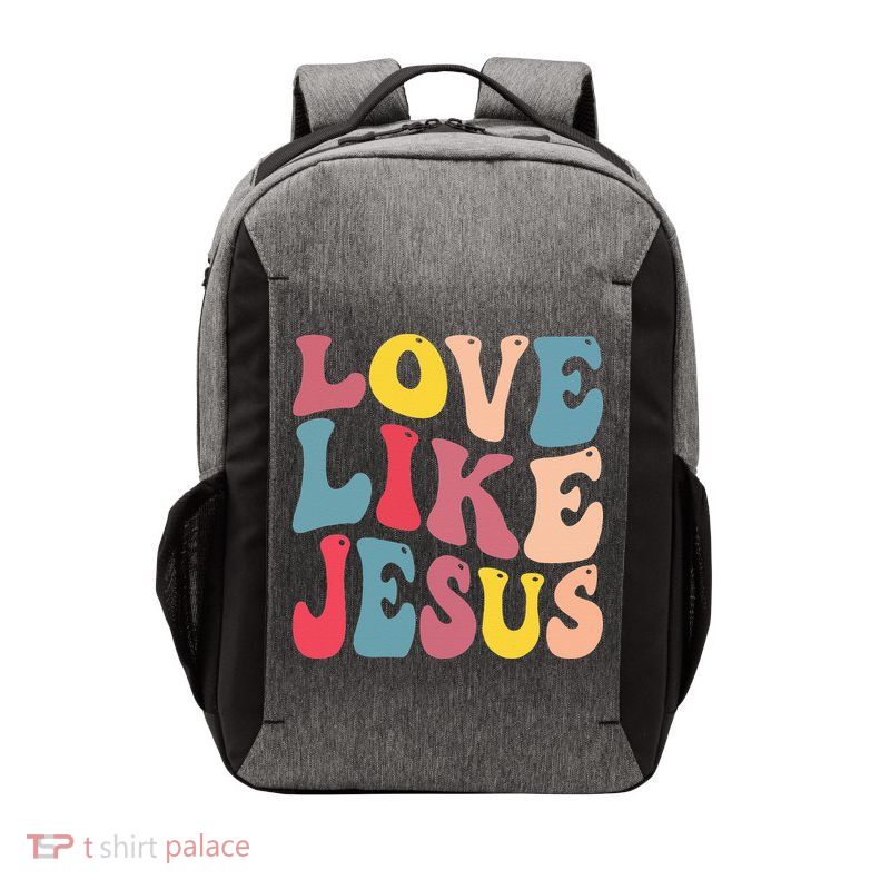 Christian Love Like Jesus Vector Backpack