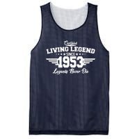 Certified Living Legend Since 1953 Legends Never Die 70th Birthday Mesh Reversible Basketball Jersey Tank