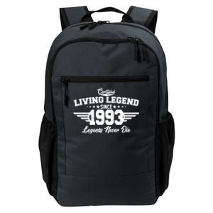 Certified Living Legend Since 1993 Legends Never Die 30th Birthday Daily Commute Backpack