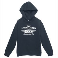 Certified Living Legend Since 1993 Legends Never Die 30th Birthday Urban Pullover Hoodie