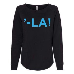 Comma La La Design Womens California Wash Sweatshirt