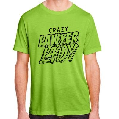 Crazy Lawyer Lady Adult ChromaSoft Performance T-Shirt