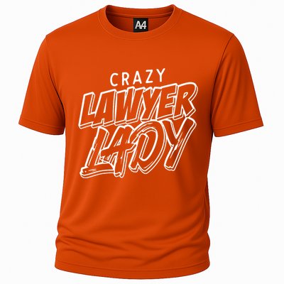 Crazy Lawyer Lady Cooling Performance Crew T-Shirt