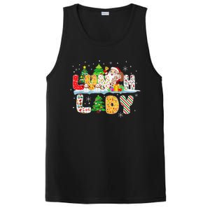 Cute Lunch Lady Funny Christmas Tree Santa Family Xmas Gifts PosiCharge Competitor Tank