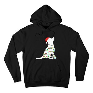 Christmas Lights Labrador Retriever Dog Lover Gift Hoodie