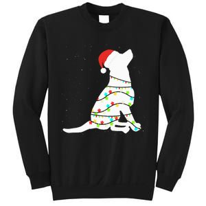 Christmas Lights Labrador Retriever Dog Lover Gift Sweatshirt