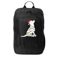 Christmas Lights Labrador Retriever Dog Lover Gift City Backpack