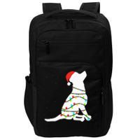 Christmas Lights Labrador Retriever Dog Lover Gift Impact Tech Backpack