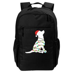 Christmas Lights Labrador Retriever Dog Lover Gift Daily Commute Backpack