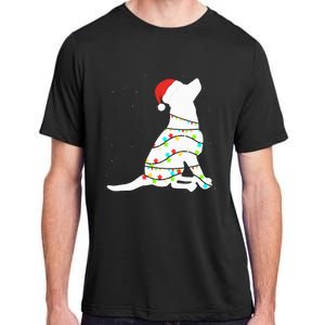 Christmas Lights Labrador Retriever Dog Lover Gift Adult ChromaSoft Performance T-Shirt