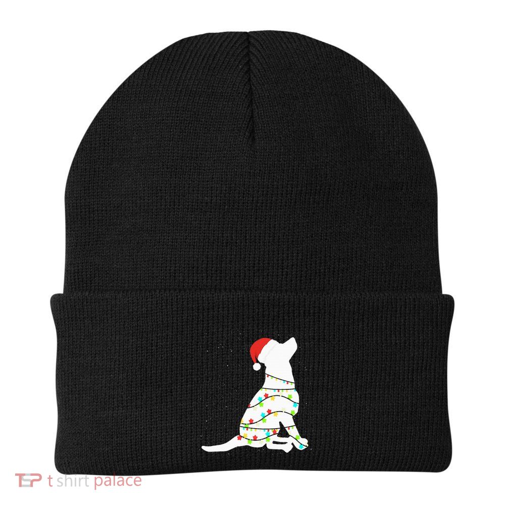 Christmas Lights Labrador Retriever Dog Lover Gift Beanie