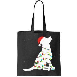 Christmas Lights Labrador Retriever Dog Lover Gift Tote Bag