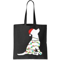 Christmas Lights Labrador Retriever Dog Lover Gift Tote Bag