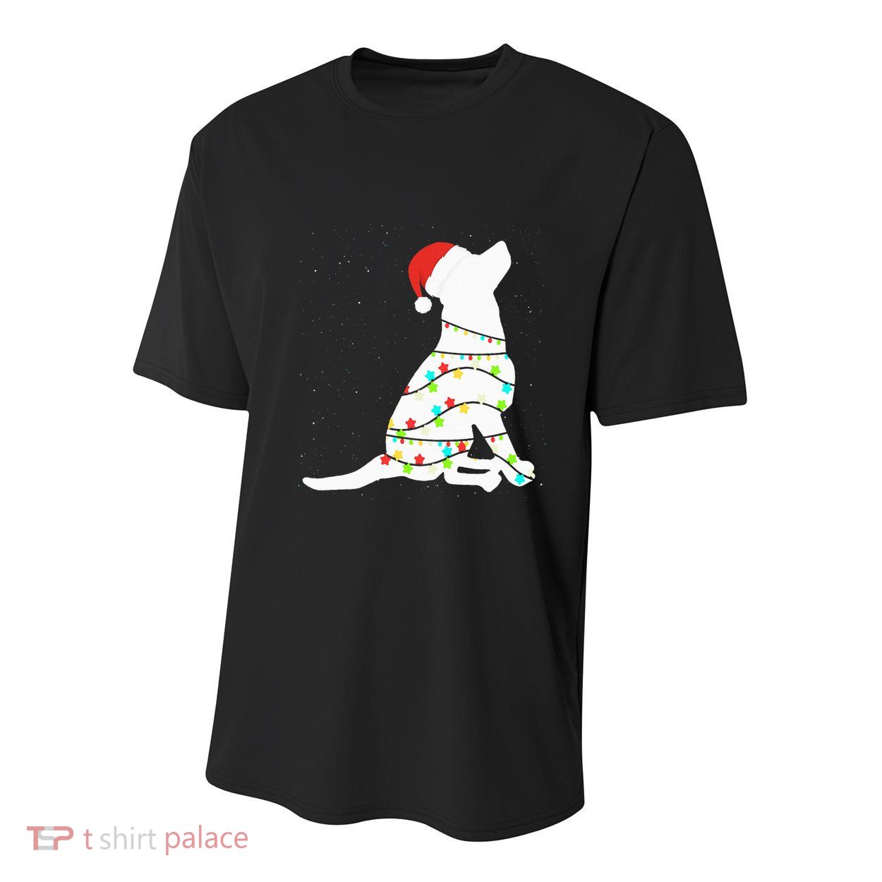 Christmas Lights Labrador Retriever Dog Lover Gift Youth Performance Sprint T-Shirt