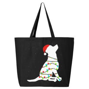 Christmas Lights Labrador Retriever Dog Lover Gift 25L Jumbo Tote