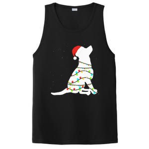 Christmas Lights Labrador Retriever Dog Lover Gift PosiCharge Competitor Tank