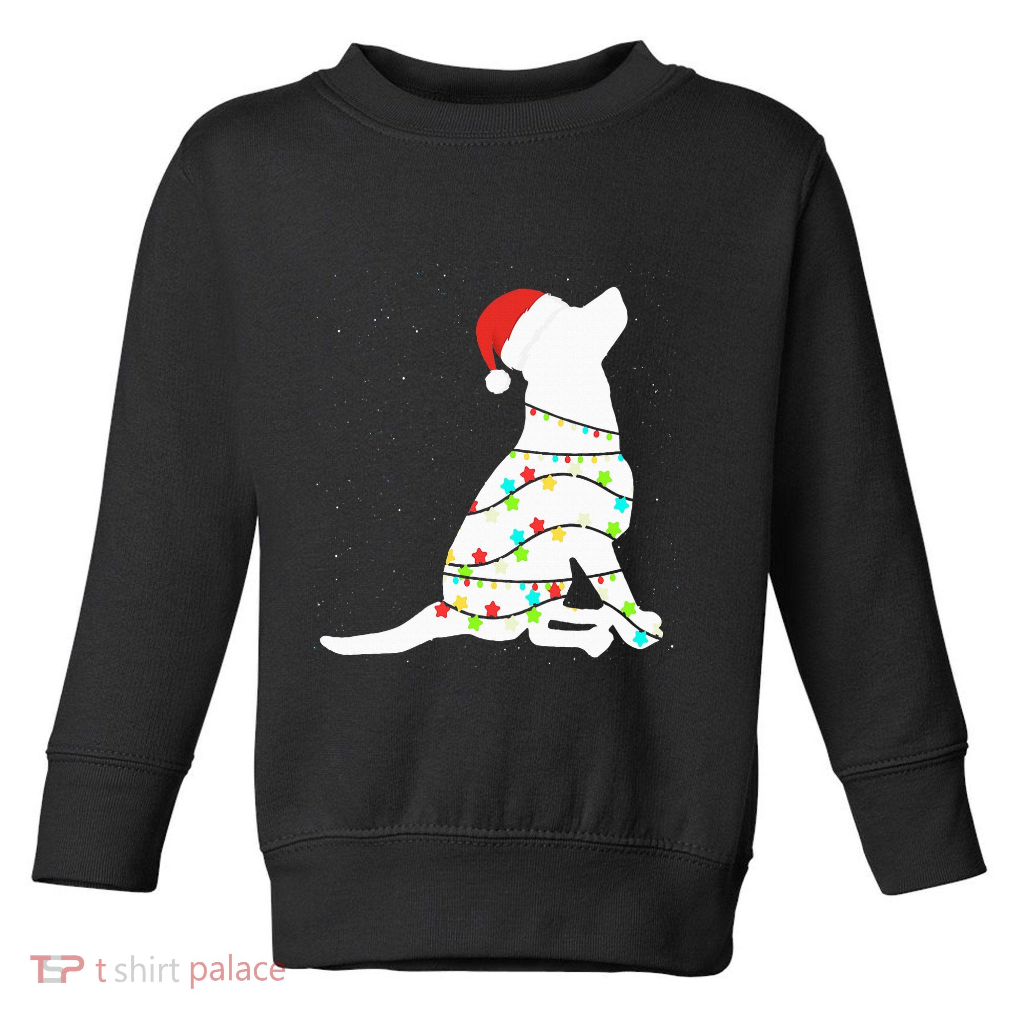 Christmas Lights Labrador Retriever Dog Lover Gift Toddler Sweatshirt