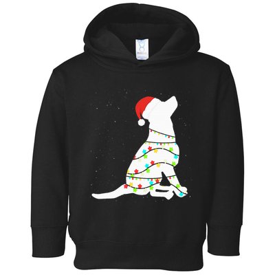 Christmas Lights Labrador Retriever Dog Lover Gift Toddler Hoodie