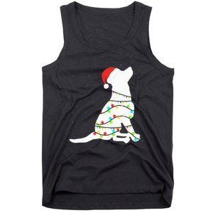 Christmas Lights Labrador Retriever Dog Lover Gift Tank Top