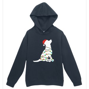 Christmas Lights Labrador Retriever Dog Lover Gift Urban Pullover Hoodie