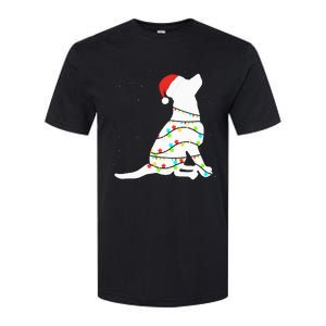 Christmas Lights Labrador Retriever Dog Lover Gift Softstyle CVC T-Shirt