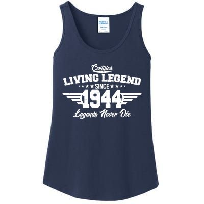 Certified Living Legend Since 1944 Legends Never Die 80th Birthday Ladies Essential Tank