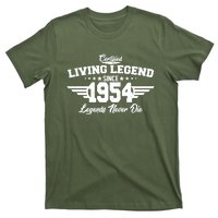 Certified Living Legend Since 1954 Legends Never Die 70th Birthday T-Shirt