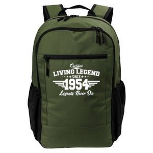 Certified Living Legend Since 1954 Legends Never Die 70th Birthday Daily Commute Backpack