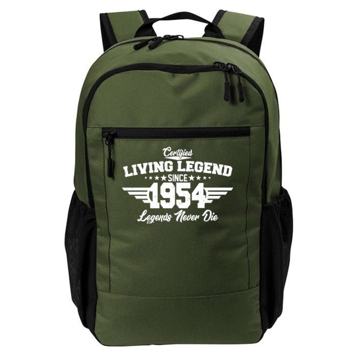 Certified Living Legend Since 1954 Legends Never Die 70th Birthday Daily Commute Backpack