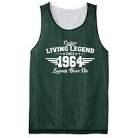 Certified Living Legend Since 1964 Legends Never Die 60th Birthday Mesh Reversible Basketball Jersey Tank