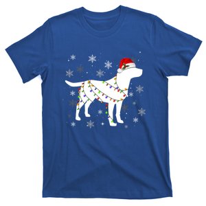 Christmas Lights Labrador Retriever Dog Lover Gift T-Shirt