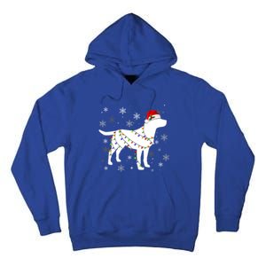 Christmas Lights Labrador Retriever Dog Lover Gift Tall Hoodie