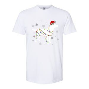 Christmas Lights Labrador Retriever Dog Lover Gift Softstyle CVC T-Shirt