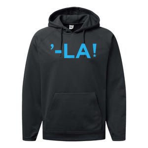 Comma La La Design Performance Fleece Hoodie