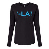 Comma La La Design Womens Cotton Relaxed Long Sleeve T-Shirt