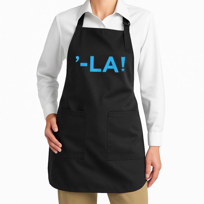 Comma La La Design Full-Length Apron With Pockets
