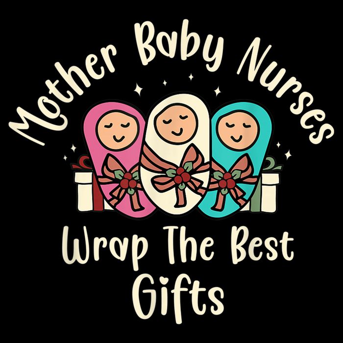 Christmas L&D Labor Mother Baby Nurses Wrap the Best Gifts 16 in Basic Backpack