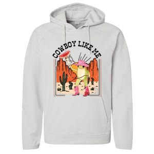 Cowboy Like Me Performance Fleece Hoodie