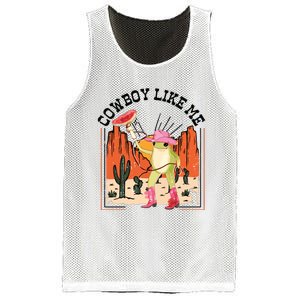 Cowboy Like Me Mesh Reversible Basketball Jersey Tank