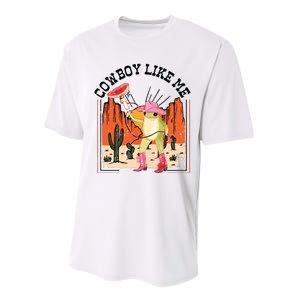 Cowboy Like Me Performance Sprint T-Shirt