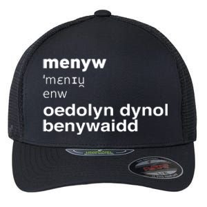 Cathy Larkman Menyw Definition Oedolyn Dynol Benywaidd Flexfit Unipanel Trucker Cap